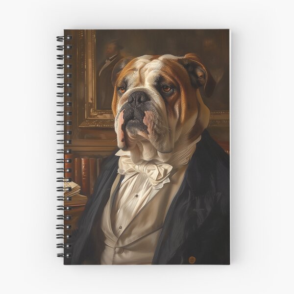 Item preview, Distinguished Bulldog designed and sold by landletsy.
