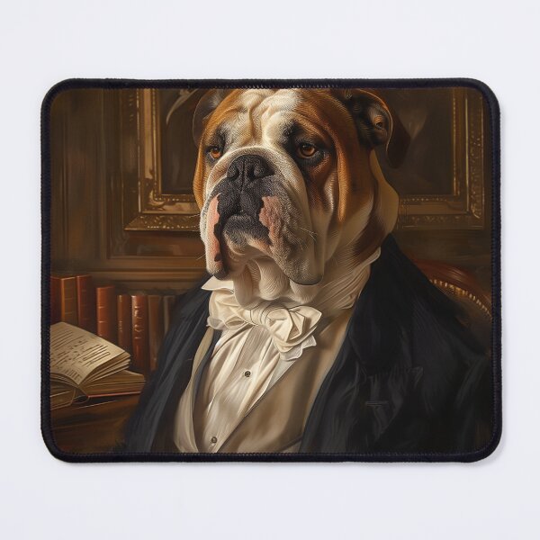 Item preview, Distinguished Bulldog designed and sold by landletsy.