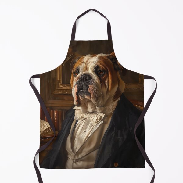 Item preview, Distinguished Bulldog designed and sold by landletsy.