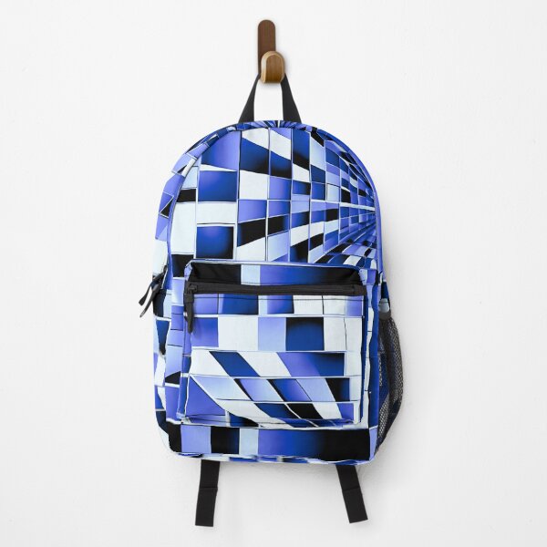 Item preview, SQUAROTUNNEL II - Blue square shapes, creating the illusion of a tunnel  designed and sold by Atmosferica.