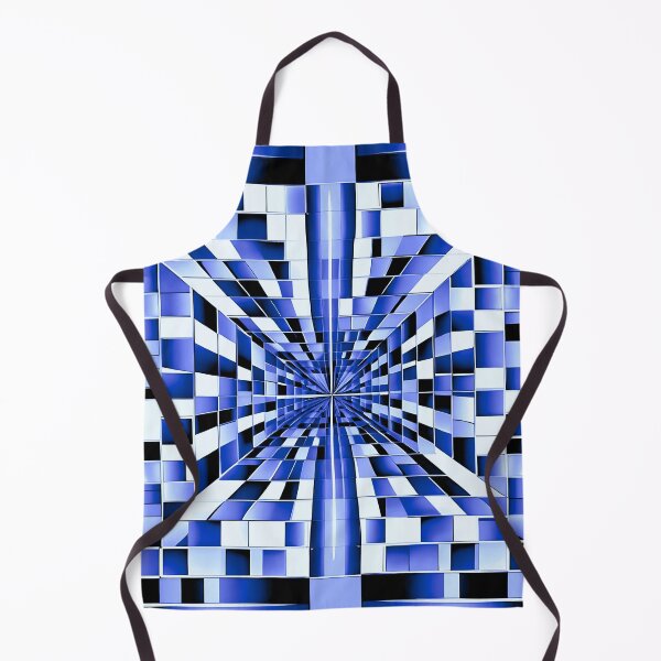 Item preview, SQUAROTUNNEL II - Blue square shapes, creating the illusion of a tunnel designed and sold by Atmosferica.