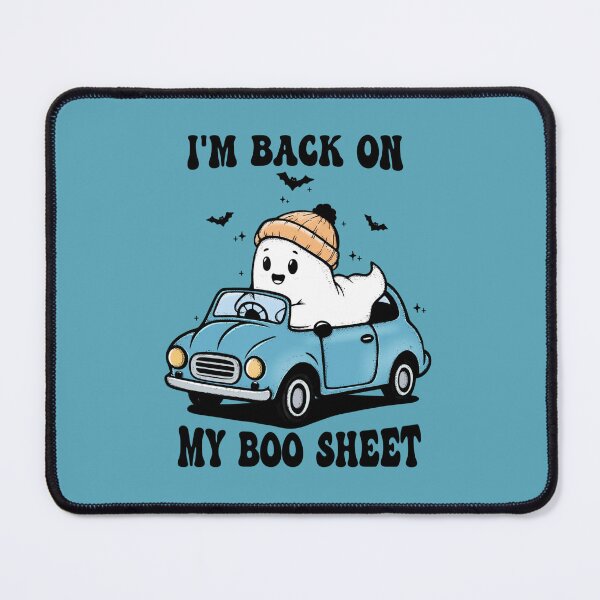 Item preview, I'm Back On My Boo Sheet Funny Ghost designed and sold by Lorena Tiana.