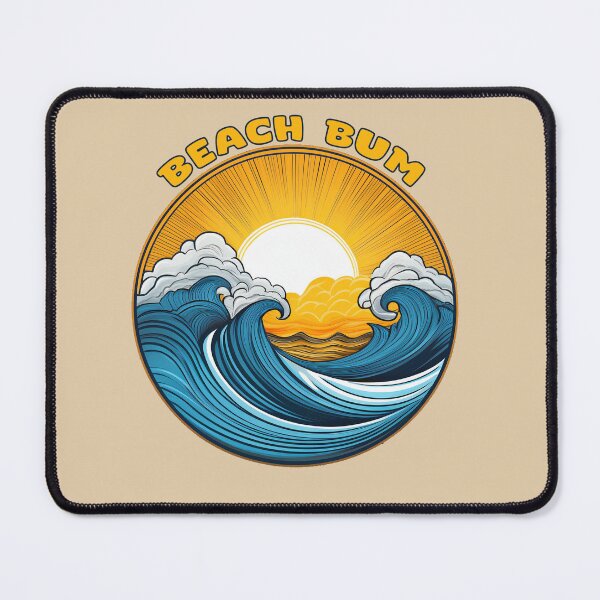 Item preview, BEACH BUM WAVES designed and sold by La Loca.