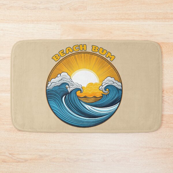Item preview, BEACH BUM WAVES designed and sold by La Loca.