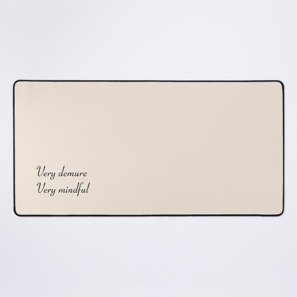 Item preview,  demure, very demure, demure sticker, demure sticker, very demure very mindful designed and sold by KLINESTORE.