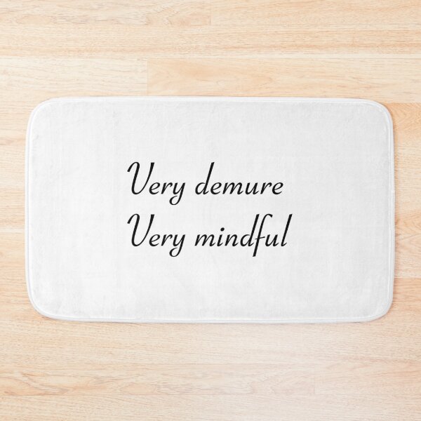 Item preview,  demure, very demure, demure sticker, demure sticker, very demure very mindful designed and sold by KLINESTORE.