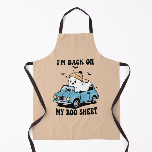 Item preview, I'm Back On My Boo Sheet Funny Ghost designed and sold by Lorena Tiana.
