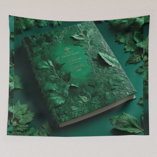 Item preview, Leafy Book Cover designed and sold by Sadia  Jannat.
