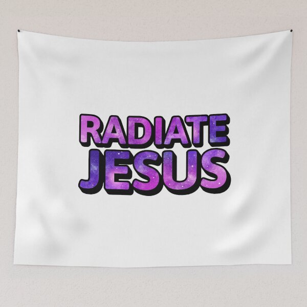 Item preview, Radiate Jesus! Space Stars Christian designed and sold by PMCreative.