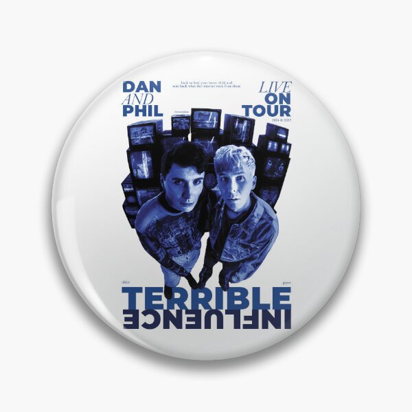 Item preview, dan and phil terrible influence tour 2024 designed and sold by starburnt.