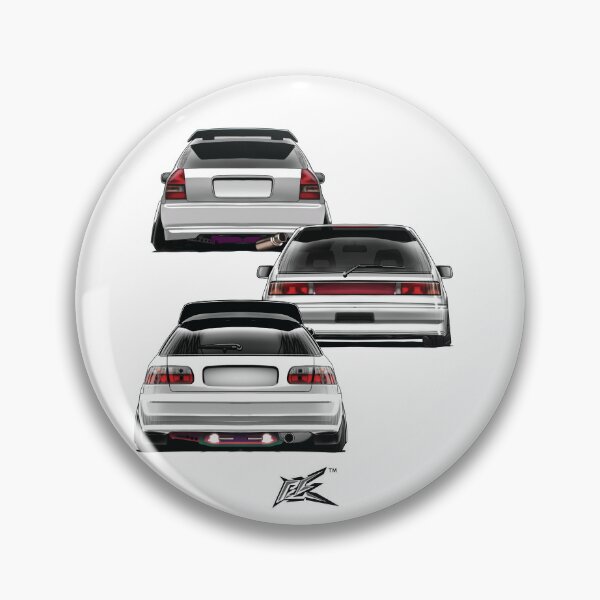 Item preview, civic typer rear white  designed and sold by NaquashM.