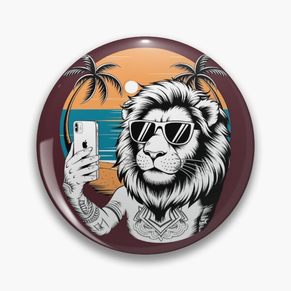 Item preview, Lion on the beach designed and sold by YoungMind95.