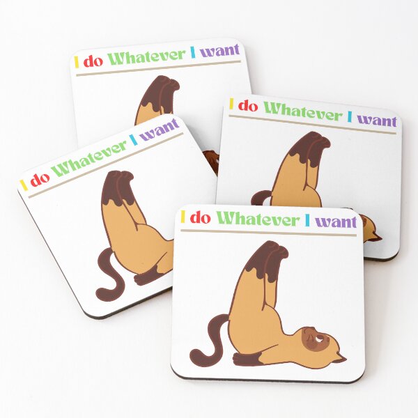 Item preview, Funny Cat Pose - "I Do Whatever I Want" T-Shirt designed and sold by GorinART.