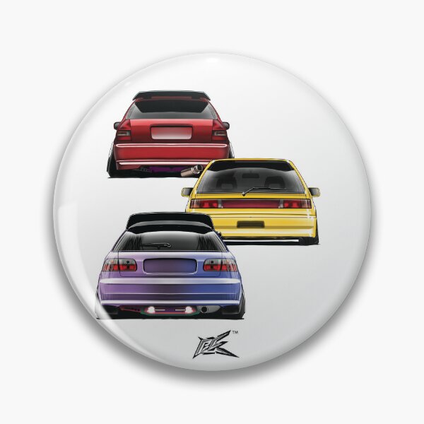 Item preview, civic typer rear multicolor  designed and sold by NaquashM.