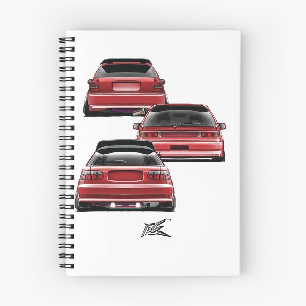 Item preview, civic typer rear red  designed and sold by NaquashM.