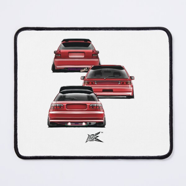 Item preview, civic typer rear red  designed and sold by NaquashM.