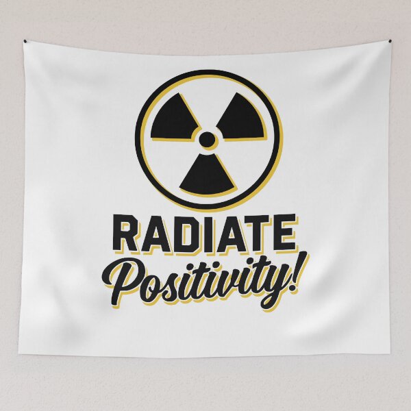 Item preview, Radiate Positivity! Yellow Nuclear designed and sold by PMCreative.