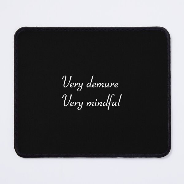 Item preview, demure, very demure, demure sticker, demure sticker, very demure very mindful designed and sold by KLINESTORE.