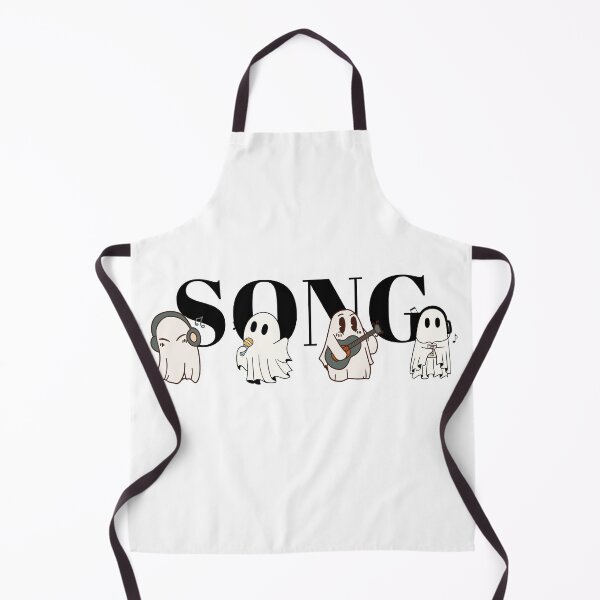 Item preview, Kawaii Ghosts Song Art designed and sold by Simple Design.
