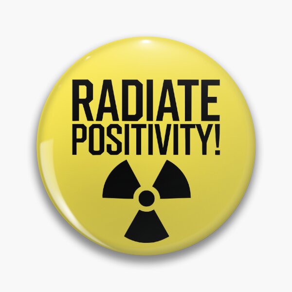 Item preview, Radiate Positivity! Black And Yellow Nuclear designed and sold by PMCreative.