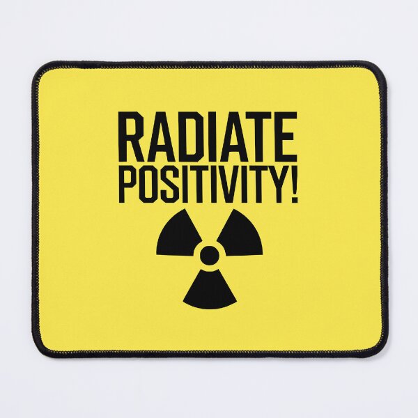 Item preview, Radiate Positivity! Black And Yellow Nuclear designed and sold by PMCreative.