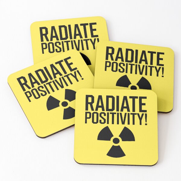 Item preview, Radiate Positivity! Black And Yellow Nuclear designed and sold by PMCreative.