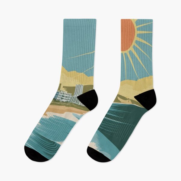 Item preview, Gold Coast Vintage Travel Poster designed and sold by TravelerRat.