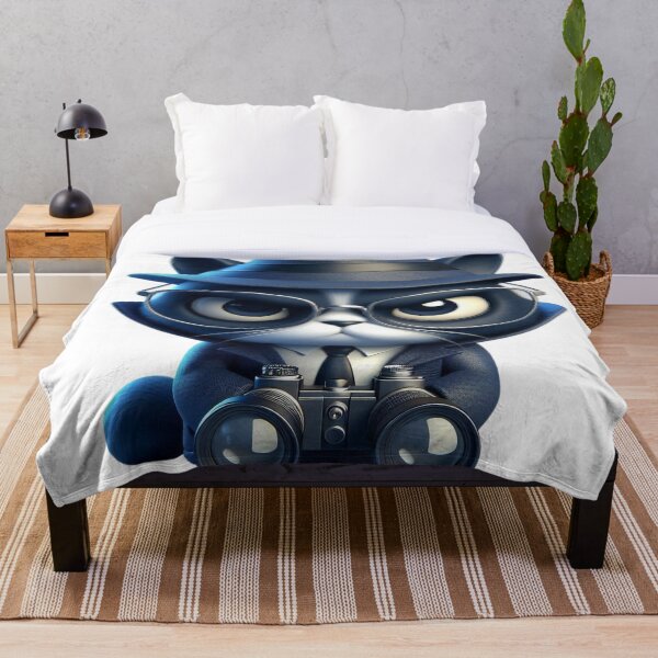 Item preview, Gato sospechoso designed and sold by Pawsitive House.