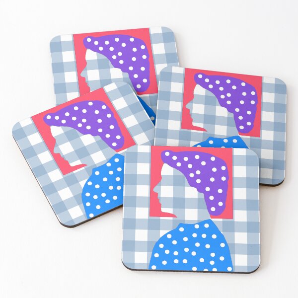 Item preview, Royal blue gingham designed and sold by GasconyPassion.