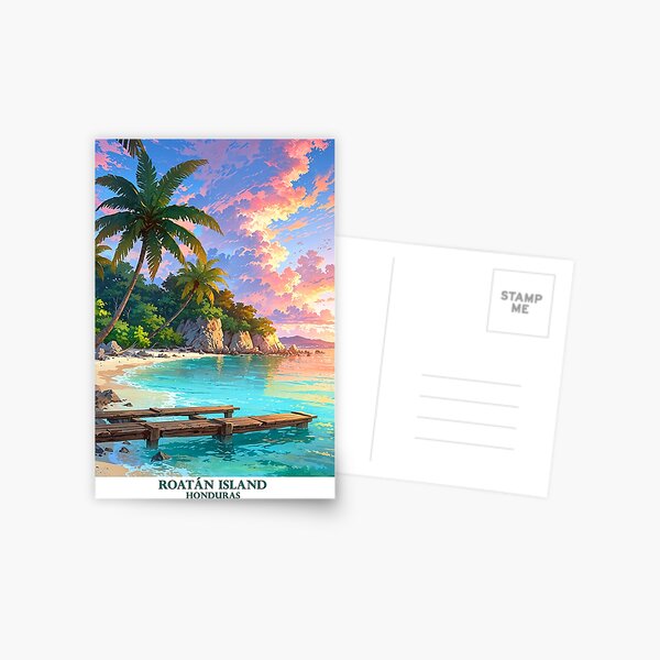 Item preview, Roatán Island, Honduras designed and sold by Worldscape Wonders.