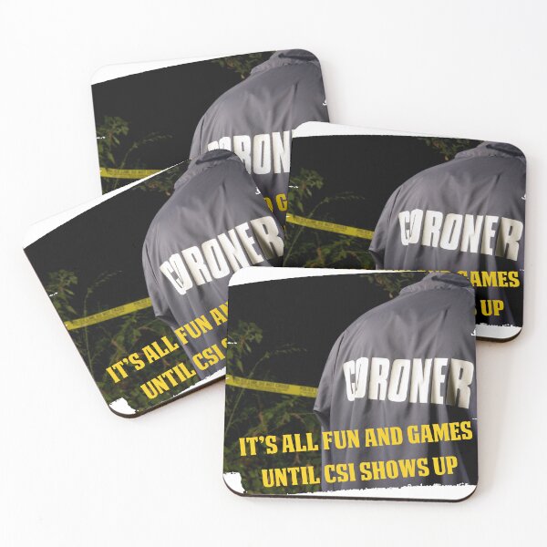 Item preview, It's All Fun and Games Until CSI Shows Up designed and sold by TSF LifeStyle Designs.