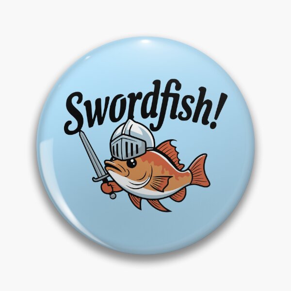 Item preview, Swordfish! Cute Fish Pun designed and sold by PMCreative.