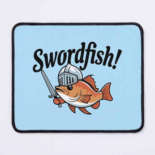 Item preview, Swordfish! Cute Fish Pun designed and sold by PMCreative.