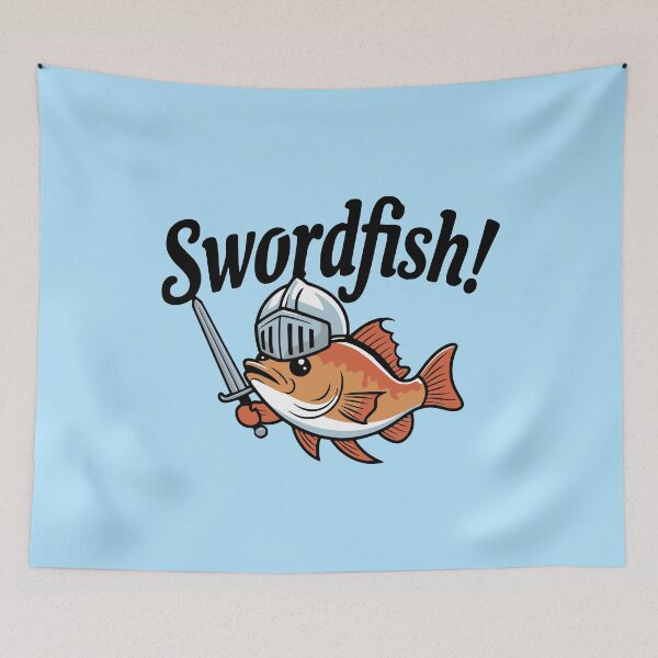 Item preview, Swordfish! Cute Fish Pun designed and sold by PMCreative.
