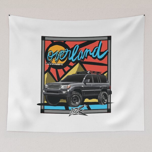 Item preview, land cruiser lc100 overland gray  designed and sold by NaquashM.