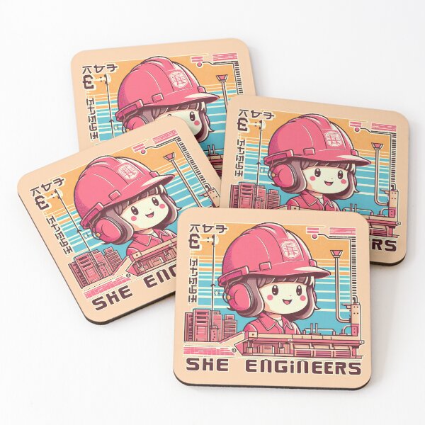 Item preview, She Engineers 3 designed and sold by RafaelLima7.