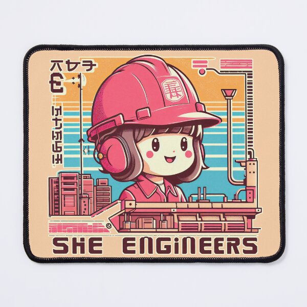 Item preview, She Engineers 3 designed and sold by RafaelLima7.