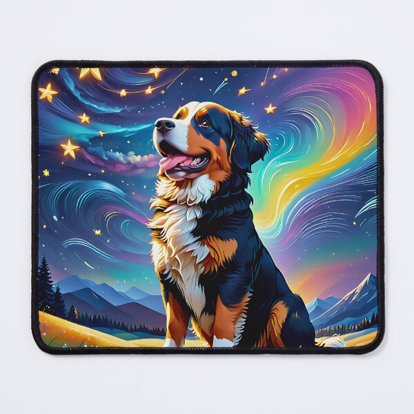 Item preview, Galaxy Bernese Mountain Dog designed and sold by Marcicev-Bojan.