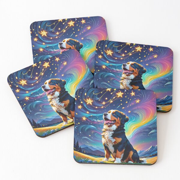 Item preview, Galaxy Bernese Mountain Dog designed and sold by Marcicev-Bojan.