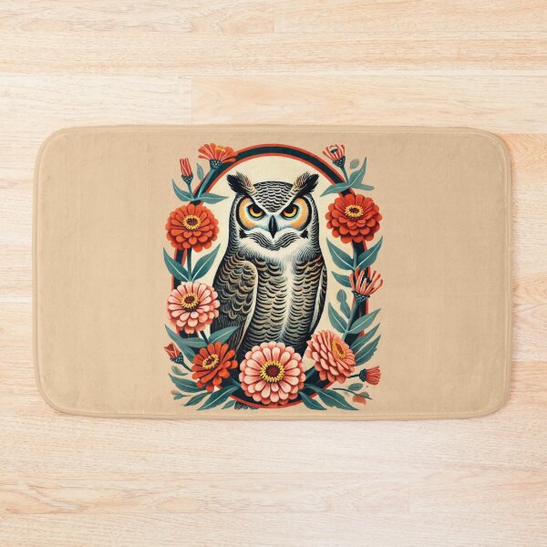 Item preview, Great Horned Owl designed and sold by FrictionMaxxing.