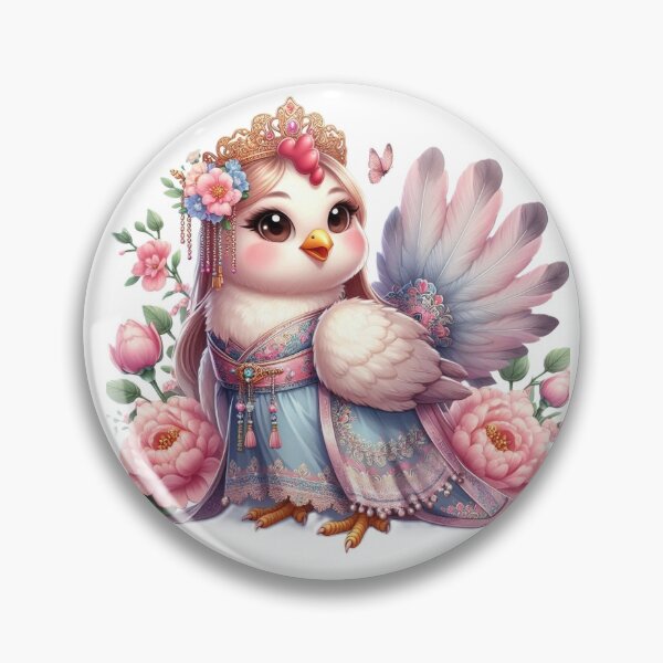 Artikelvorschau, 11 - ChickeM Chicken Chinesische Kaiserin Serie: Chickie Princess entworfen und verkauft von ChickeM.