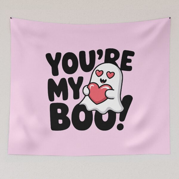 Item preview, You're My Boo! Cute Valentines Day Ghost designed and sold by PMCreative.