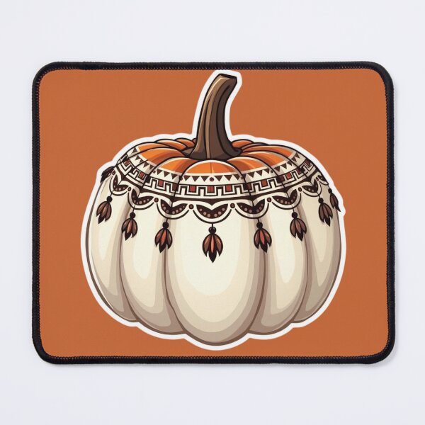 Item preview, Boho White Pumpkin designed and sold by ArtfullyRooted.