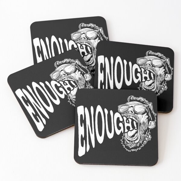 Item preview, The man screams enough next! designed and sold by Reklama Studio.