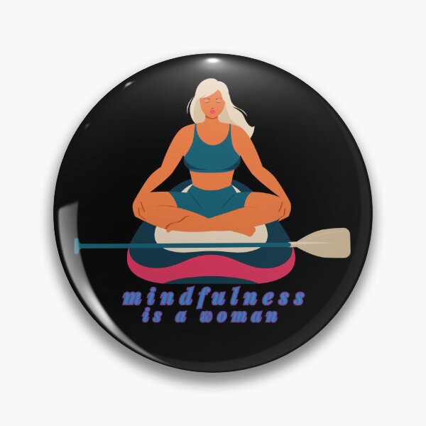 Item preview, Mindfulness Is a Woman Yoga Squad Mr.Lipski designed and sold by Mr-Lipsky.