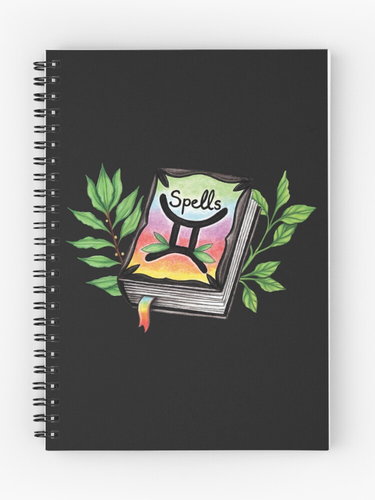 Thumbnail 1 of 3, Journal, Gemini Spellbook designed and sold by RalucaIov.