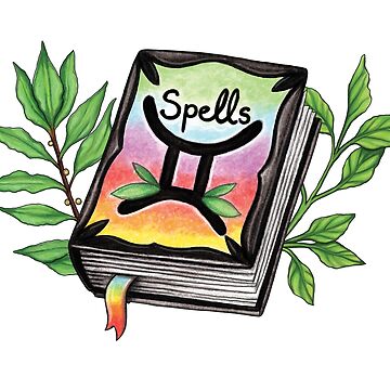 Artwork thumbnail, Gemini Spellbook by RalucaIov