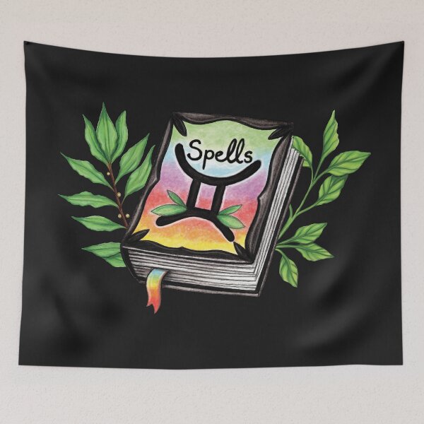 Item preview, Gemini Spellbook designed and sold by RalucaIov.