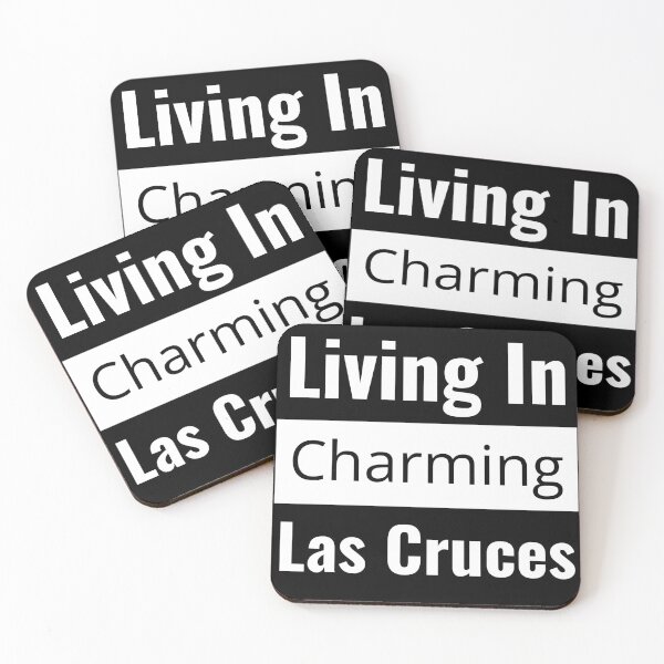 Item preview,  "Living in Charming Las Cruces": Celebrate Your Desert Oasis With City Pride! designed and sold by AlphaBetulia.