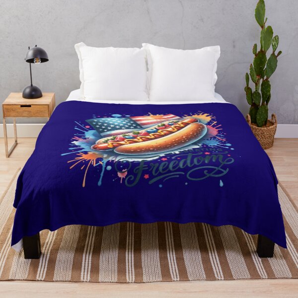 Item preview, Patriotic Hotdog – Celebrating Freedom designed and sold by artedigital99.